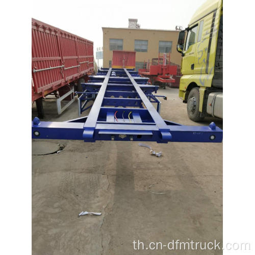 3 Axle Container Transport Skeleton Semi Trailer